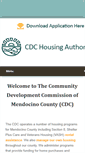 Mobile Screenshot of cdchousing.org